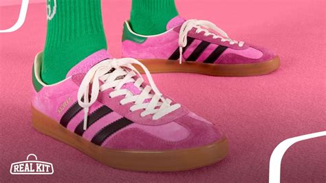 pink gucci gazelles|adidas pink velvet goat.